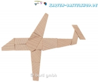 Mini-Holzpuzzle - Das Flieger-Puzzle