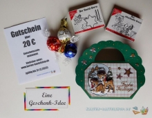 Mini-Holzpuzzle - Das Glas-Puzzle