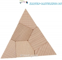 Mini-Holzpuzzle - Das Bermuda-Dreieck