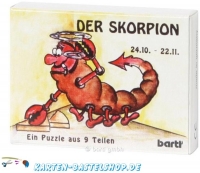 Sternzeichen-Puzzle - Der Skorpion