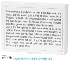 Mini-Knobelspiel (englisch) - The Puzzling Pyramid