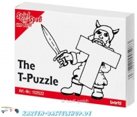Mini-Holzpuzzle (englisch) - The T-Puzzle