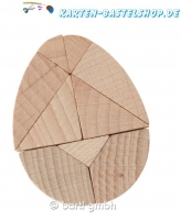 Mini-Holzpuzzle (englisch) - Columbs Egg