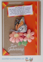 3D-Bogen - Schmetterlinge - Jeanines Art (930)