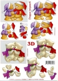 3D-Bogen Weihnachtsbären von LeSuh (4169565)