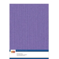 Karten-Karton mit Leinenstruktur A4 - violet