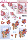 3D-Bogen Bärchen mit Blumen von LeSuh (4169841)