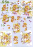3D-Bogen Blumenbär von LeSuh (4169843)