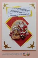 Das kleine Bastelset Nr.10 Weihnachten II fr 6 Karten