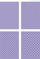Design - Punkte 81 - flieder-lavendel (als Ausdruck auf mattem Fotopapier)