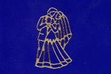 Sticker - Hochzeit 1 - gold - 109