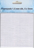Foam-Pads Nellie Snellen - 400 Stück - 1,5mm