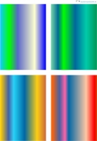 Design - Farbverlauf 2 (als Ausdruck auf glnzendem Fotopapier)