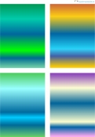 Design - Farbverlauf 12 (als Ausdruck auf glnzendem Fotopapier)