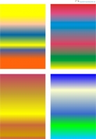 Design - Farbverlauf 16 (als Ausdruck auf glnzendem Fotopapier)