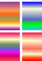 Design - Farbverlauf 14 (als Ausdruck auf glnzendem Fotopapier)