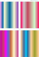 Design - Farbverlauf 5 (als Ausdruck auf glnzendem Fotopapier)