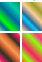 Design - Farbverlauf 23 (als Ausdruck auf mattem Fotopapier)