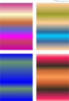 Design - Farbverlauf 11 (als Ausdruck auf mattem Fotopapier)