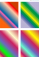 Design - Farbverlauf 24 (als Ausdruck auf mattem Fotopapier)
