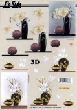 3D-Bogen Vase mit Blumen von LeSuh (4169840)