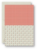 NEVA-Background-Sheet - Nr.41 - Rosen - lachsfarben