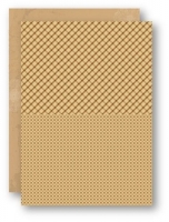 NEVA-Background-Sheet - Nr.2 - Quadrate - braun