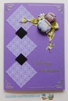 NEVA-Background-Sheet - Nr.24 - Streifen - violett