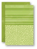 NEVA-Background-Sheet - Nr.30 - Blumen - grün