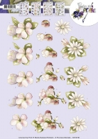 3D-Bogen - Rosa Blüten - Precious Marieke