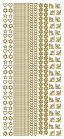 JEJE-Sticker - Ecken, Bordren, Motive - gold - 2850