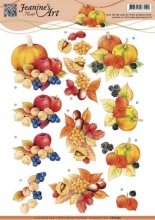 3D-Bogen - Herbst, Obst - Jeanines Art