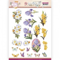 Stanzbogen - Jeanines Art- Perfect Butterfly Flowers - Gladiolen