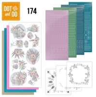 Dot-and-Do - Set 174 - Pastell-Blumen
