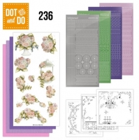Dot-and-Do - Set 236 - Rosa Blumen