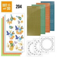 Dot-and-Do - Set 204 - Schmetterlinge