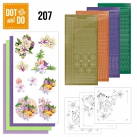 Dot-and-Do - Set 207 - Exotische Blumen