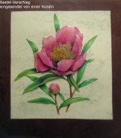 3D-Bogen Rosen und Lilien von LeSuh (416978)