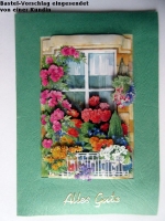 3D-Bogen Blumen im Fenstervon LeSuh (4169161)