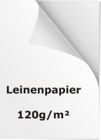 Leinenpapier - 120g - 10 Stück