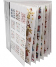 Sticker-Buch mit 12 Creativ-Stickern - Weihnachten