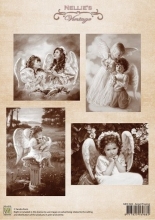 Karten-Aufleger - Angel Praying - Nellies Vintage