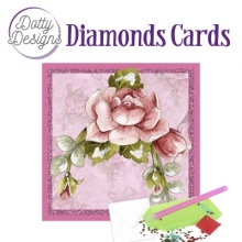 Diamond Card - Rosen - quadratisch