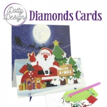 Diamond Easel Card - Merry X-Mas - Staffelei-Karte