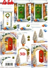 3D-Bogen Weihnachts-Türen von LeSuh (777.106)