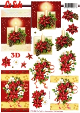 3D-Bogen Weihnachtsblumen von LeSuh (777.354)
