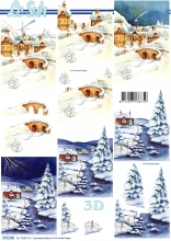 3D-Bogen Winter-Landschaft von LeSuh (777.578)